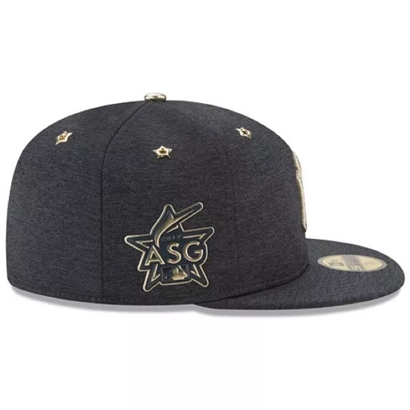 NY Yankees 2017 ASG Edition Fitted 59FIFTY New Era Baseball Hat Size 8 - Picture 2 of 13